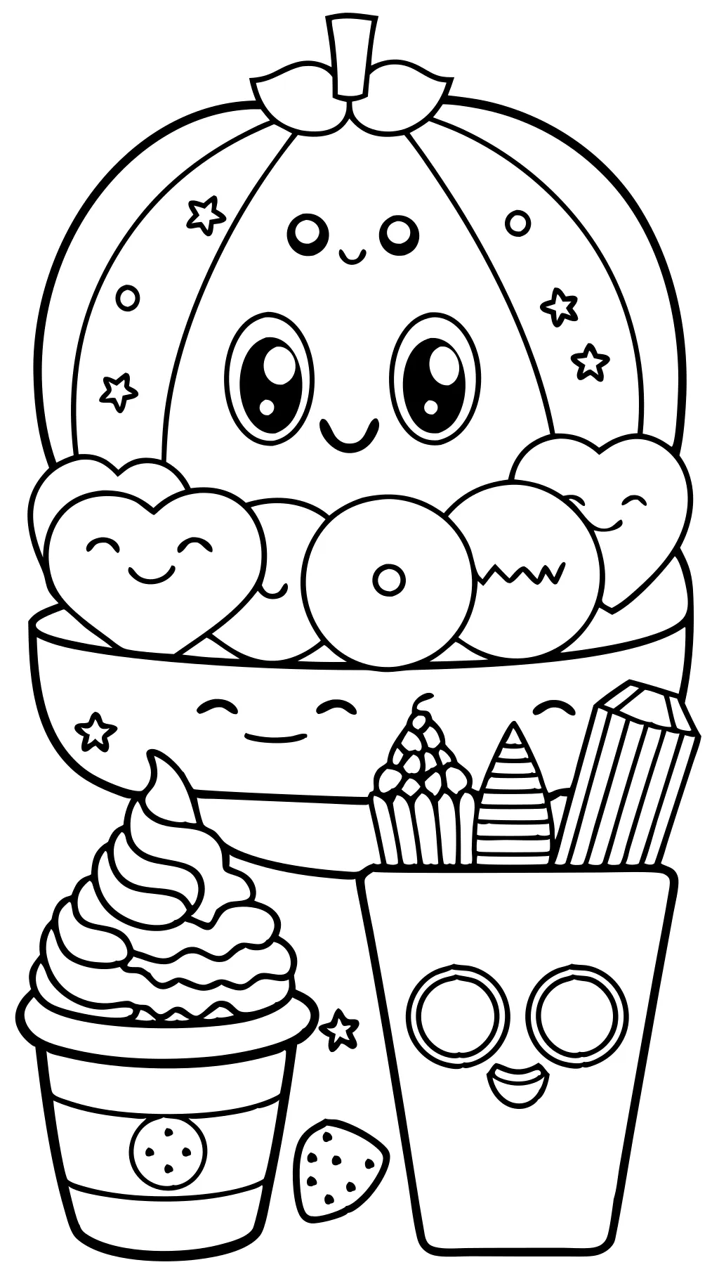 free food coloring pages